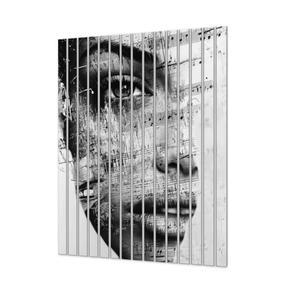 portret kobiety lamele pcv