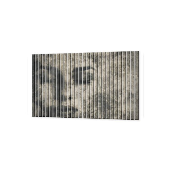 grawitowe lamele szklane kamienna dusza portret kobiety