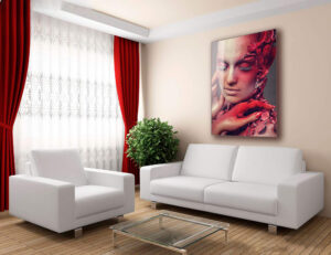 obraz na szkle do salonu
