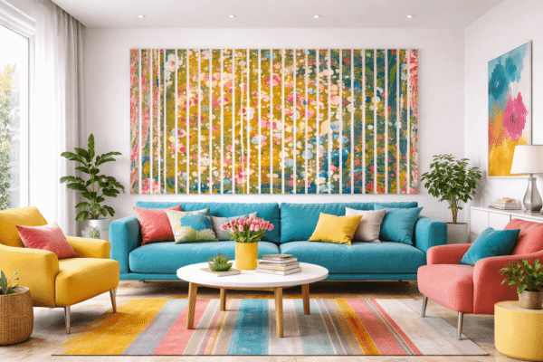 lamele scienne do salonu