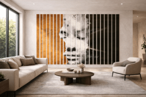 lamele scienne do salonu