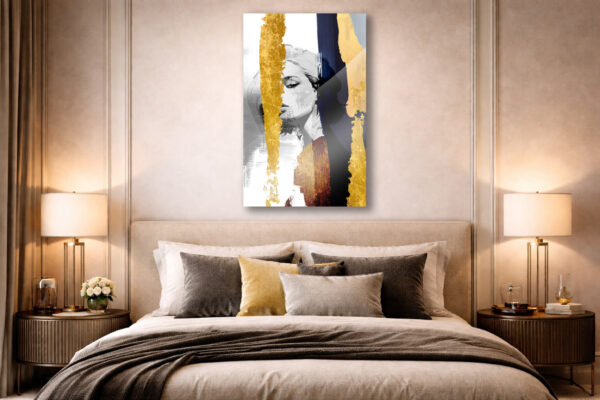 obraz szklany do sypialni