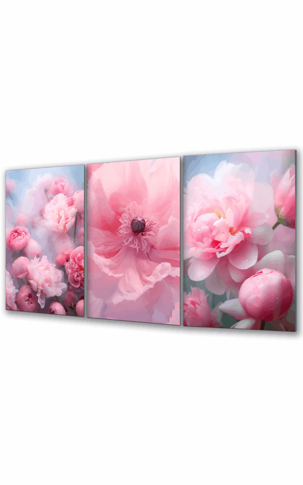 obraz na szkle kwiaty