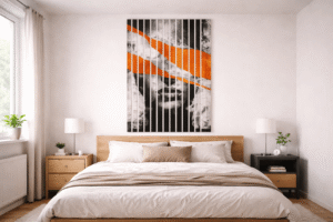 panele scienne do sypialni