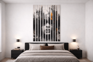 panele scienne do sypialni
