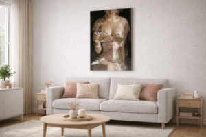 obrazy abstrakcja do salonu