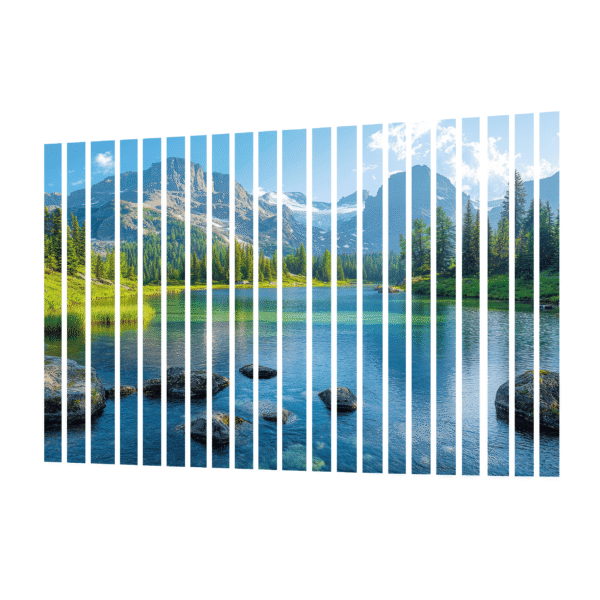 lamele scienne Krystaliczne jezioro