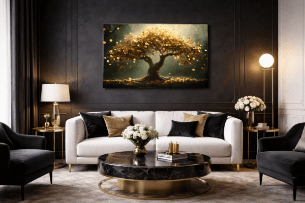 obraz feng shui do salonu