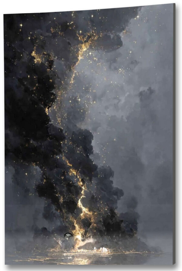 obraz na sciane czarny