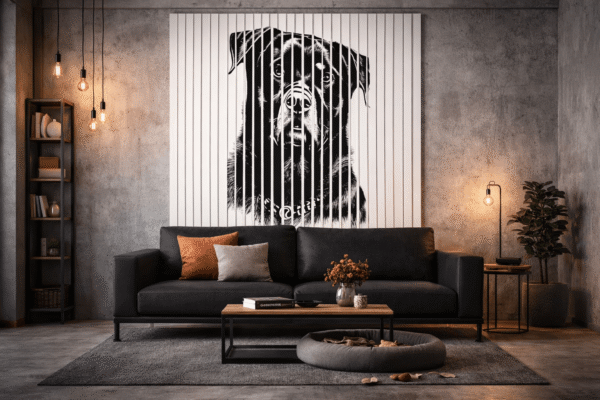 panele dekoracyjne z nadrukiem do salonu