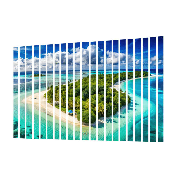 Spokój oceanu lamele scienne pcv