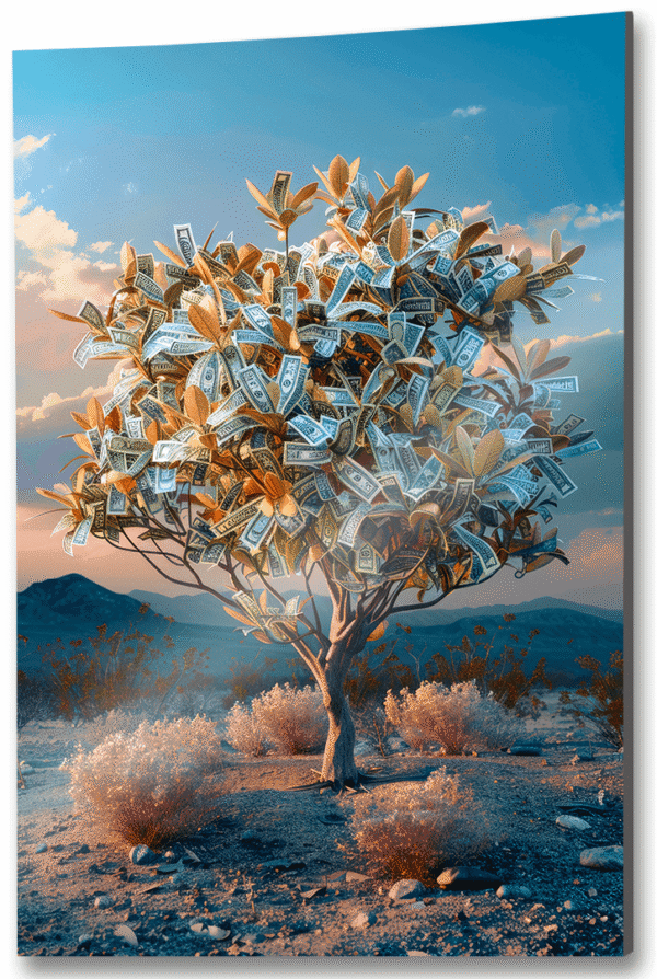 Symbol obfitości obrazy na szkle