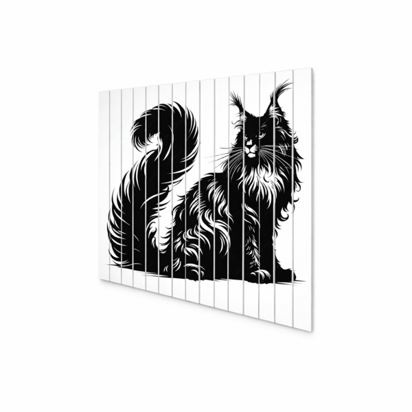 Kot mainski lamele scienne