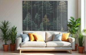 lamele scienne dekoracyjne pcv lesny krajobraz