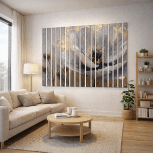 panele scienne do salonu