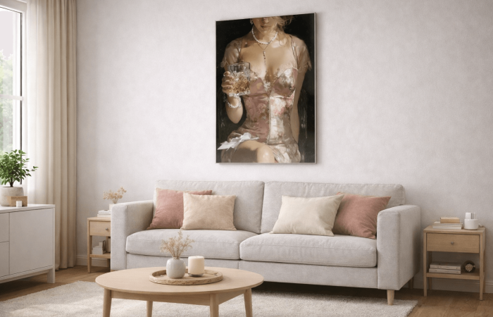 obrazy abstrakcja do salonu
