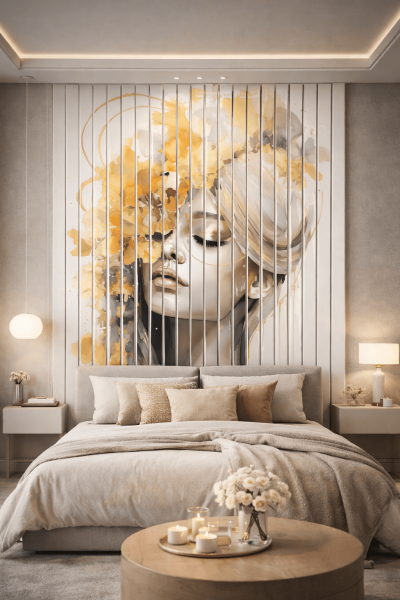 lamele z nadrukiem kobiety