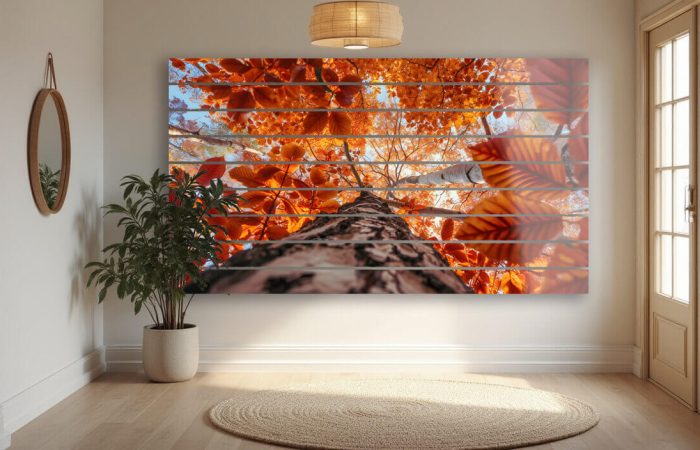 Aranżacje przedpokoju z lamelami