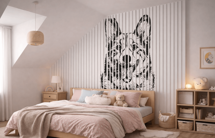 panele scienne do pokoju dziecięcego