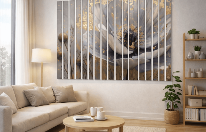panele scienne do salonu